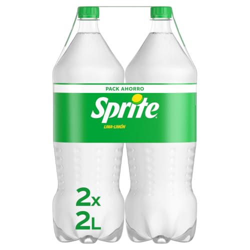 Sprite Lima Limón, Refresco Bajo En Calorías, Pack 2 Botellas 2 L