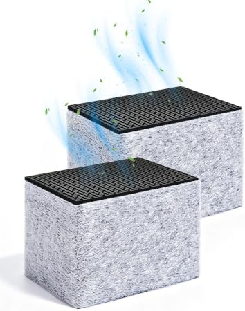 [ersetzt 147.072.00.1 & 242.999.00.1] 2 Stück Keramikfilter Typ 3 für Geberit AquaClean | Kompatibel mit AquaClean Mera, Tuma & Sela | Keramikwabenfilter für Dusch-WC Geruchsabsaug