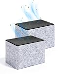 [ersetzt 147.072.00.1 & 242.999.00.1] 2 Stück Keramikfilter Typ 3 für Geberit AquaClean | Kompatibel mit AquaClean Mera, Tuma & Sela | Keramikwabenfilter für Dusch-WC Geruchsabsaugung