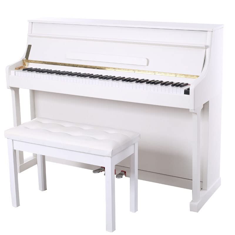 daiwanlu Piano numérique 88 touches avec banc de piano et piano lesté, triple pédales, piano à domicile pour adultes… - Les Beatles, Paul McCartney, John Lennon, RIngo Starr, George Harrison daiwanlu Piano numérique 88 touches avec banc de piano et piano lesté, triple pédales, piano à domicile pour adultes… – Image 3