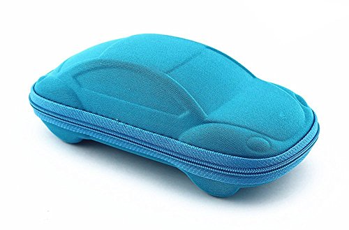 Kentop - Funda para gafas para niños, diseño creativo con cremallera