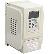 220 VAC Einphasiger Frequenzumrichter VFD-Drehzahlregler Motordrehzahlregler für 3-phasigen 2,2-k...