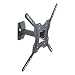 Produktbild PureMounts FM10-400 Wandhalterung für TV Geräte mit 66-132cm (26-52"), VESA: 400x400, neigbar: 3°/-10°, schwenkbar: +/-90°, Wandabstand: 62-212mm, Traglast max: 30kg, schwarz