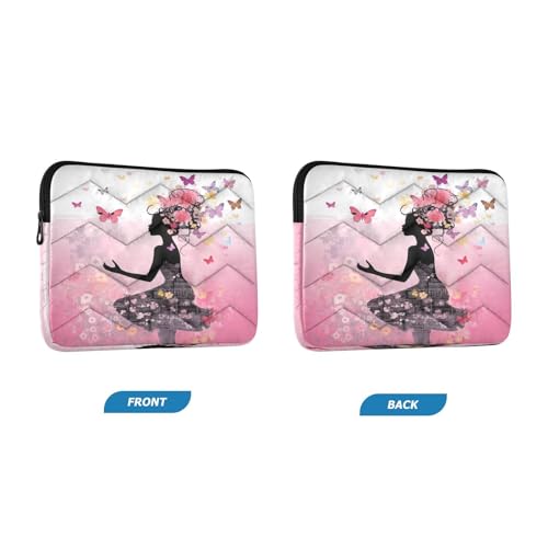 Funda para Laptop 13-14 Pulgadas Butterfly Fairy Girl miniatura 2