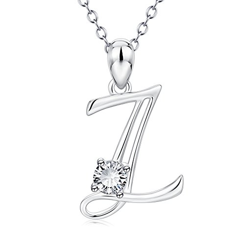 YFN Initial Necklace Sterling Silver 