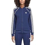 adidas jacke blau rot Sportliche Freizeitjacke für Damen.