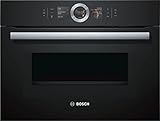 Bosch CMG676BB1 Serie 8 Backöfen und Herde / Mini-Ofen / 45 L / Selbstreinigungs-Technik / PerfectRoast & PerfectBake / schwarz
