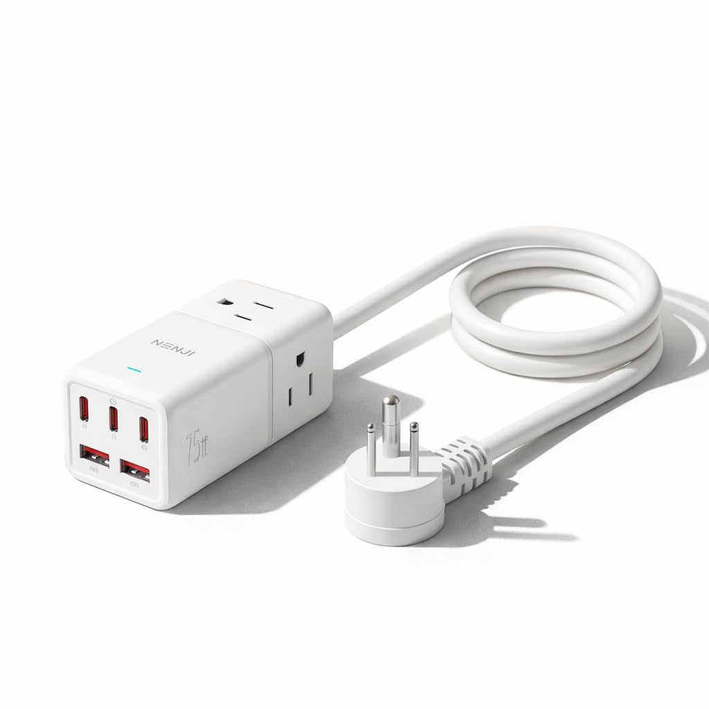 Amazon.com: NENJI 75W GaN USB-C Super Fast Charging Station, 8-in