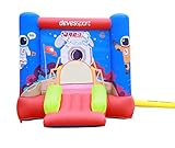 Número de niños: 2 Castillo hinchable Astronautas con tobogán Infantil  Medidas 210 x 280 x 185 cm  Máximo 2 personas  Parque centro de juego exterior e interior