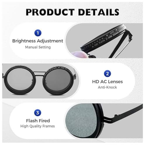 Adjustable Sunglasses, Adjustable Tint Sunglasses, Ideal for Beach, Fishing, Outdoor3