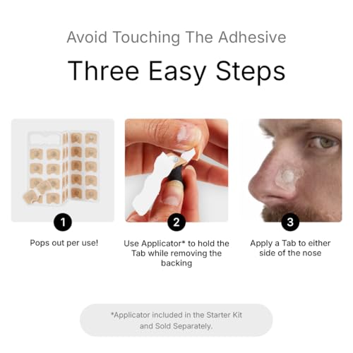 intake breathing refill tabs 30 count  magnetic nasal strips for sleeping  snoring solution  for better breathing sleep amp exercise all-night comfort