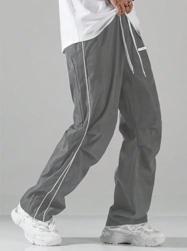 Image of LOTHRIC Straight Fit Track Pant for Men | Lower for Men | Gym Trackpants