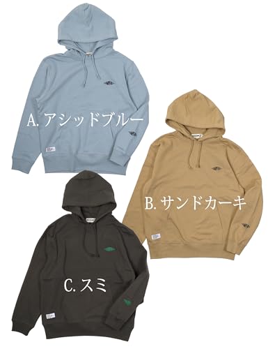 CAMPFREE キャンプフリー 10oz 裏毛プルオーバーパーカー C.スミ M