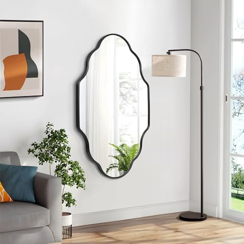 Fahomiss Large Decorative Wall Mirror 20"x 36" Irregular