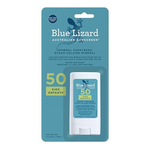 Blue Lizard Bâton écran solaire minéral enfants australien SPF 50 14 g