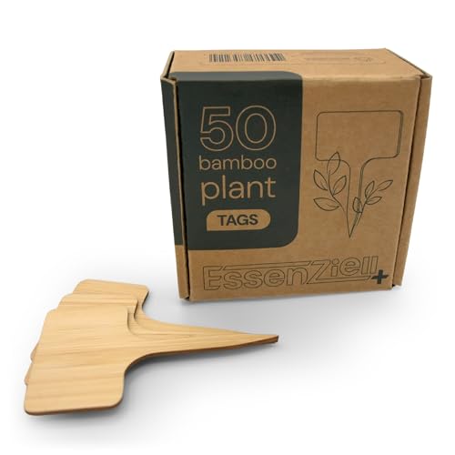 Bamboo Plant Labels Eco-Friendly Garden Tags (50 pcs)