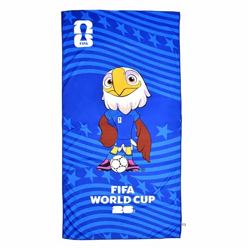 FIFA World Cup 2026 USA Mascot Velvetine Towel 30x60
