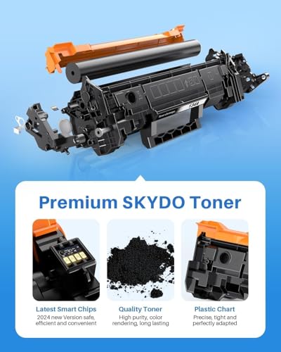 Image of 134A Black Toner Cartridge with Chip Compatible for HP W1340A M234dw M209dw | High Yield 134A W1340A 134X Toner Work for HP LaserJet Pro M209dw M234dw M234sdw M234sdn Ideal for home & office (2 Pack)