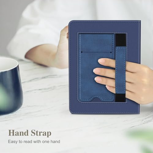 Image of Fintie Case for 7 inch /6.8 inch Kindle Paperwhite(12th /11th Generation-2024 /2021) and Kindle Colorsoft Signature Edition -Slim Foldable Stand Cover Auto Wake /Sleep for Paperwhite 2024, Indigo