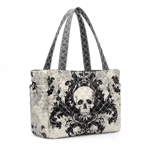 Bolso Tote Grande Acolchado Reversible para Mujer miniatura 4