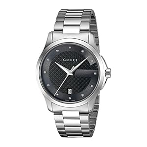 Gucci ‘G-Timelss’ Quartz Stainless Steel Silver-Toned Watch(Model: YA126456)