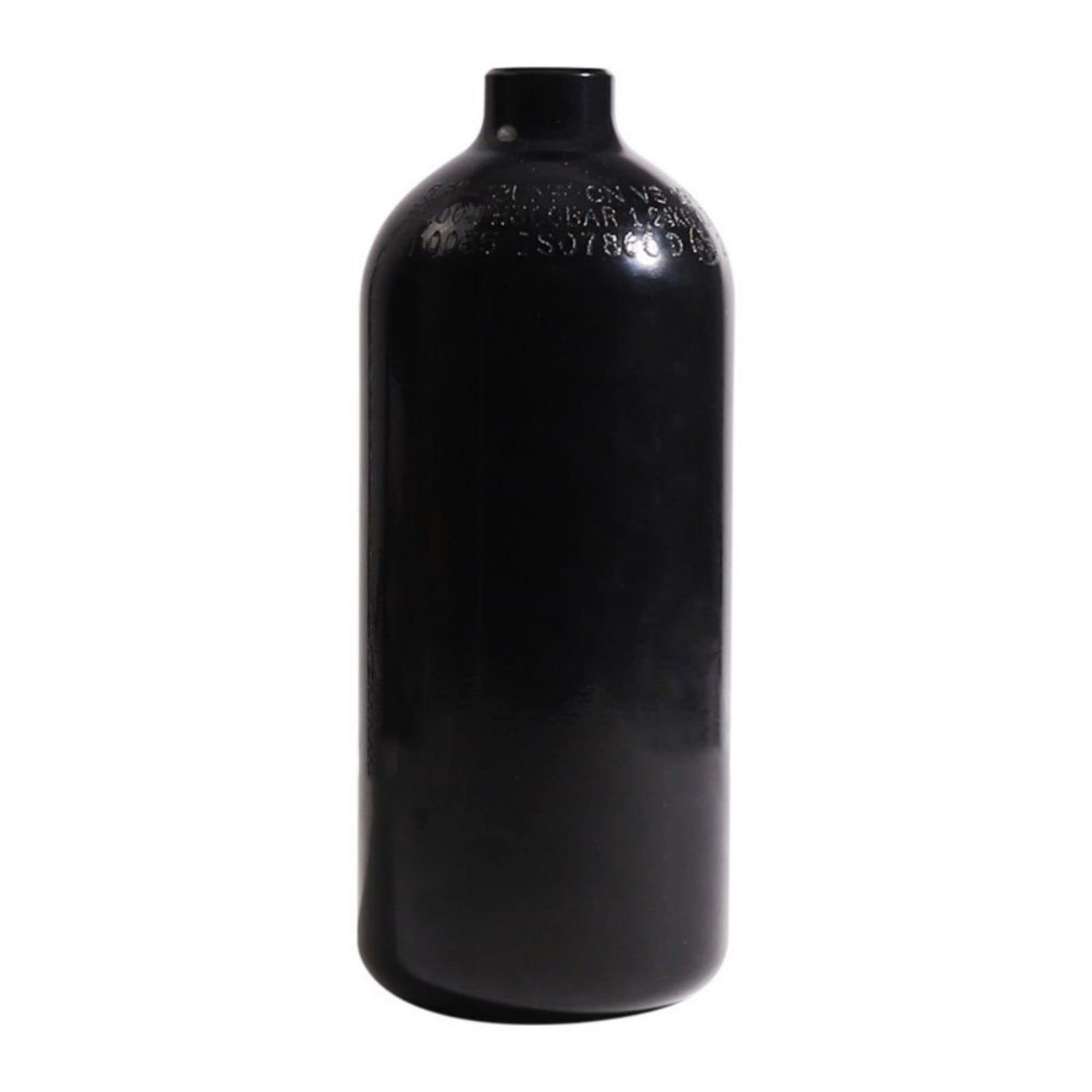 TUXING Tanque de aire de aluminio para paintball, tanque de aire de alta presión 0.74L 48Ci Capacidad, cilindro de buceo Botella de aire de alta presión para Paintball o pistolas de aire PCP 5/8-18UNF