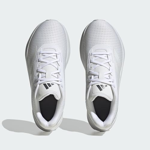 adidas Women's Duramo SL Running Sneaker, White/White/Grey, 7.53