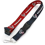 Aminco NFL Houston Texans Reversible Lanyard
