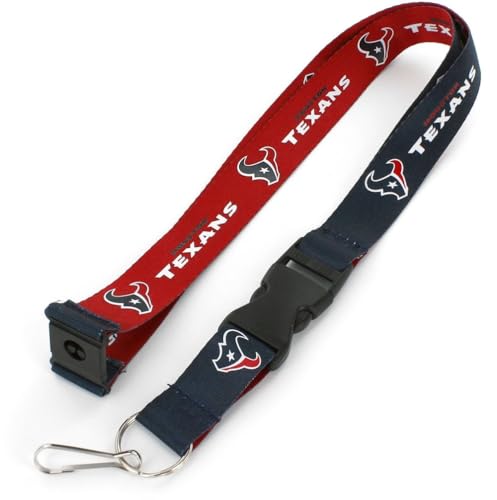 Aminco NFL Houston Texans Reversible Lanyard