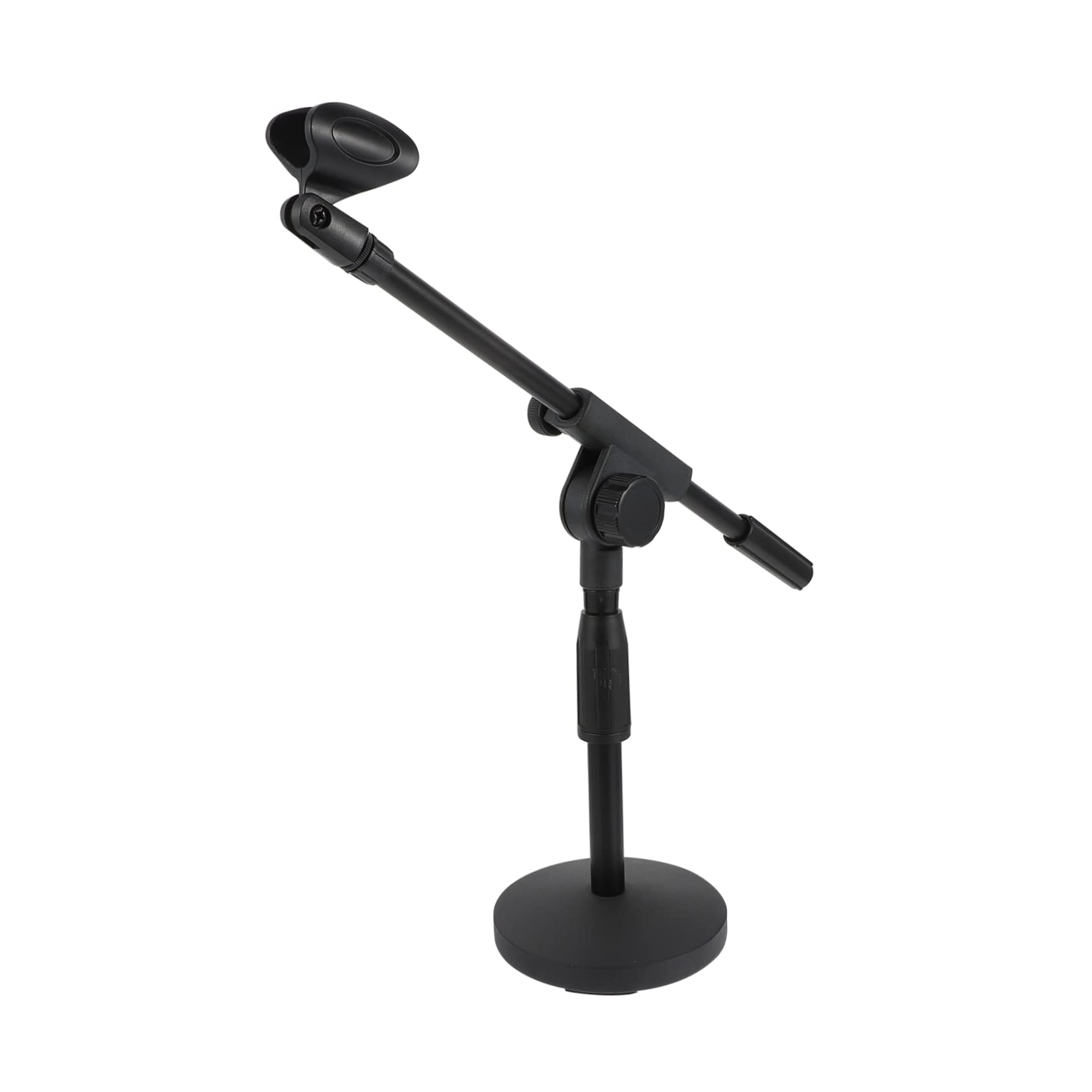 HANABASS 1 Stück Konferenz Mikrofonständer mit Verstellbarer Höhe Robuster Desktop Mikrofon Rack für Blogger Musiker und für Live Übertragungen und Besprechungen