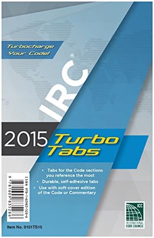 2015 International Residential Code Turbo Tabs for Paper Bound Edition