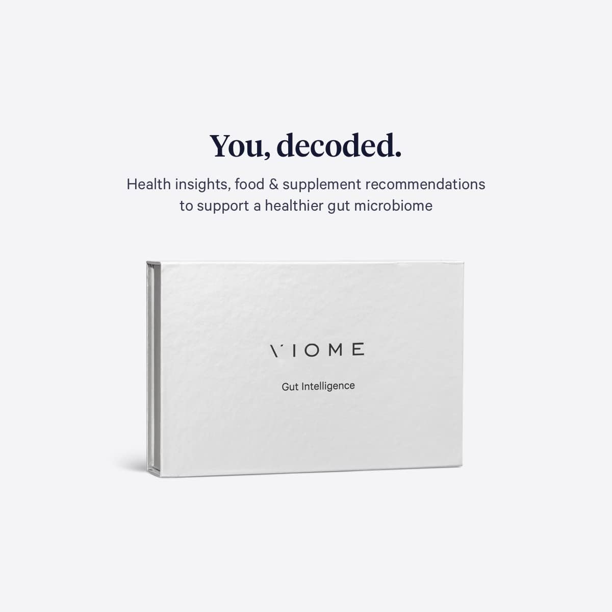 Viome at-Home Gut Microbiome Test | Personalized Recommendations for Food, Prebiotics & Probiotics | Improve Digestion | Enhance Sleep | Clear Skin
