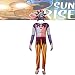 XIAOYIYI Sundrop Cosplay FNAF, Cosplay Moondrop FNAF, Costume da Cinque Notti a Freddy, Costume da FNAF Spaventoso con Maschera Horror, per Halloween, Feste in Maschera, per Lo Styling del Palco