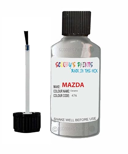 Scoobys Paints Back In The Mix Ceramic Touch Up Paint For Mazda 47A Metallic