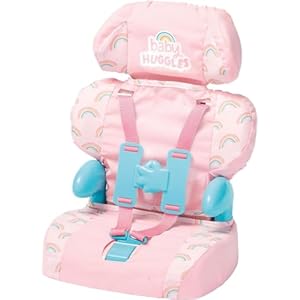 Casdon Toy Car Booster Seat Pink Dolls Toy Car Booster Seat Suits Dolls Up to 46cm In Size