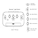 LED Digital Alarma despertador,Anself Reloj Repeticion activada por luz Snooze Sensor de...