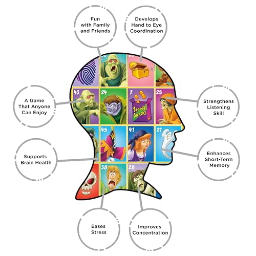 Juego de Mesa Scooby-Doo Family Bingo para 8+ años miniatura 5