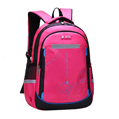 QXbecky Alumnos mochilas escolares hombres y mujeres niños y escuela secundaria bandolera