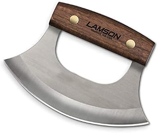 LAMSON 34270 Ulu Knife Walnut, 6.25-Inches, Brown