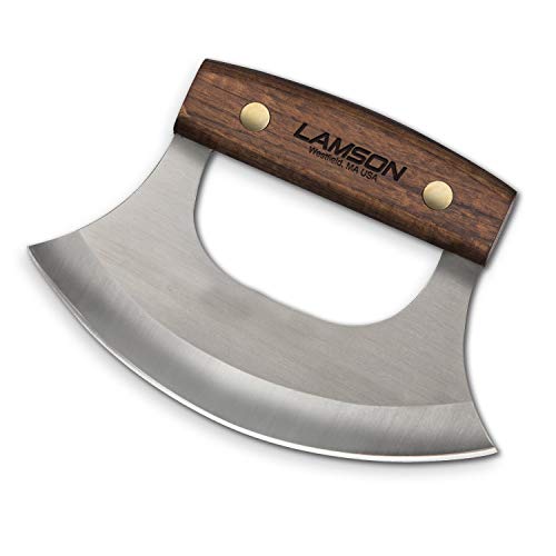 LAMSON 34270 Ulu Knife Walnut, 6.25-Inches, Brown