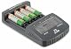18650 Ladegerät AccuPower IQ-338 für Rundzellen und NiCd