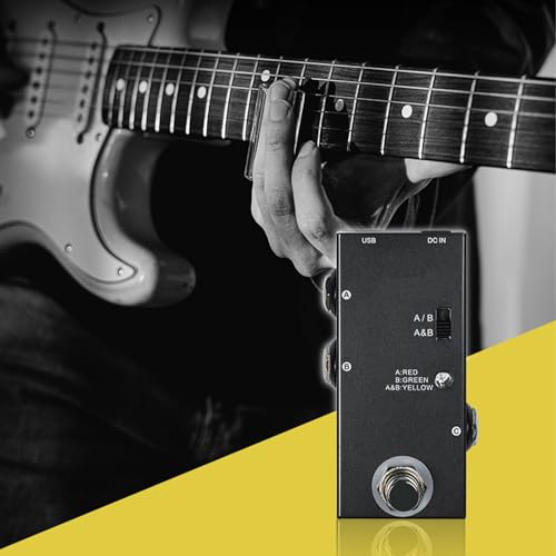 Pédale ABY Line Selector True Bypass sans perte de signal pour basse - 2
