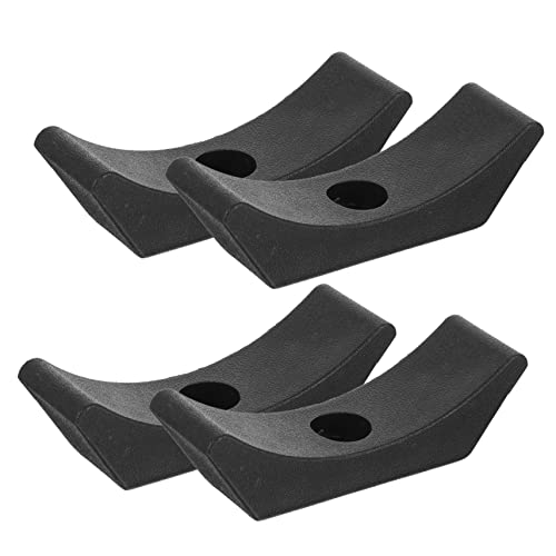 Abaodam 4Pcs Dumbbell Rack Stand Stable Fitness Supply for Dumbbell Storage Lightweight Material Prevents Rolling and Floor Damage for Home Gym Organization