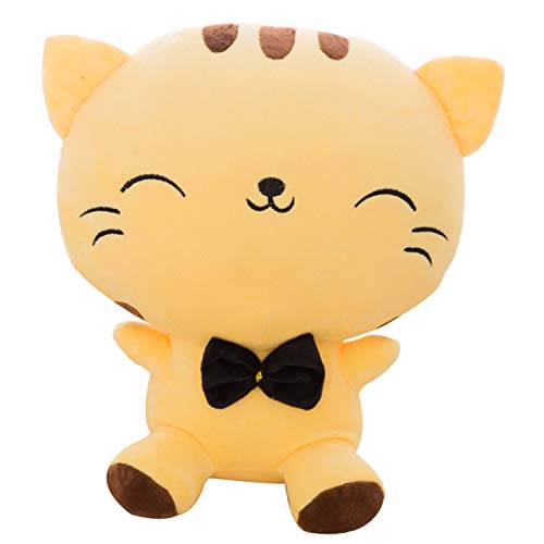 Wemi Cute Kawaii Cat Plush Toys Anime Stuffed Animal Doll Cushion Toy Yellow #TOP2