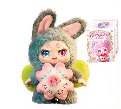 KIMMON 春野新生シリーズ ぬいぐるみキーホルダー ブラインドボックス|公式正規品|アニメ風・ふわふわ癒し系マスコット|香り付き・ギフトやコレクションにも最適|ポリエステル素材|全8種中ランダムで1種発送(シークレット含む)