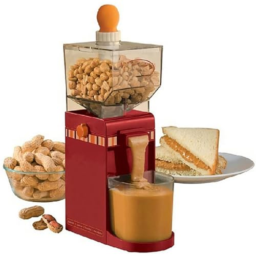 DBXMJWCMDT Electric Nut Grinder Peanut Butter Maker Machine, 500ml Large-Capacity