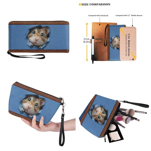 Image of Top Handle Purse for Women, Large Tote Handbag With PU Wallet Set, Gift for Mom