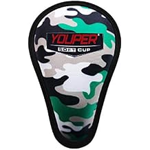 Youper Boys Youth Soft Foam Protective Athletic Cup Ages 7-12, Kid Athletic Cup for Baseball, T-Ball, Football