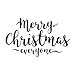 Produktbild Rayher 29148000 Stempel Merry Christmas everyone, 5 x 8 cm