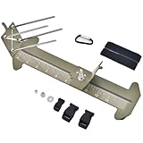 MONOBIN 2 in 1 Paracord Metal Jig, Adjustable Length para Cord Maker- Weaving DIY Craft Paracord Tool 4